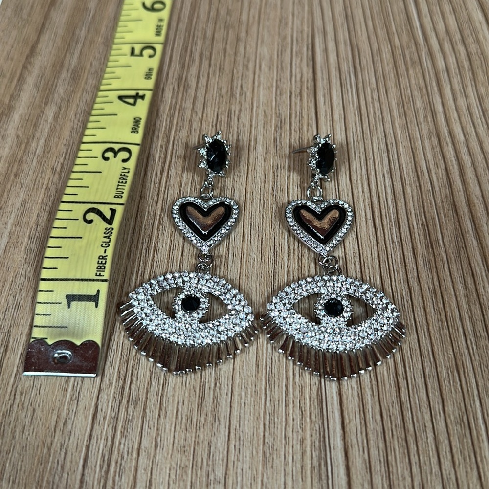 NoirJewelry  Statement Earrings - Picture 5 of 8